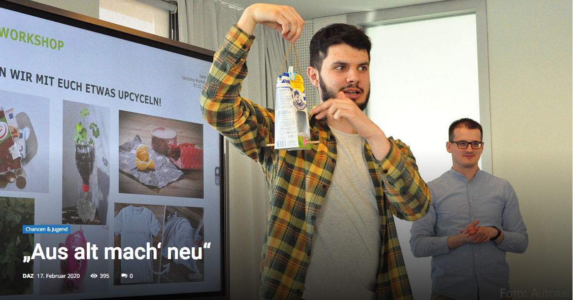 „Aus alt mach‘ neu“ „Aus alt mach‘ neu“